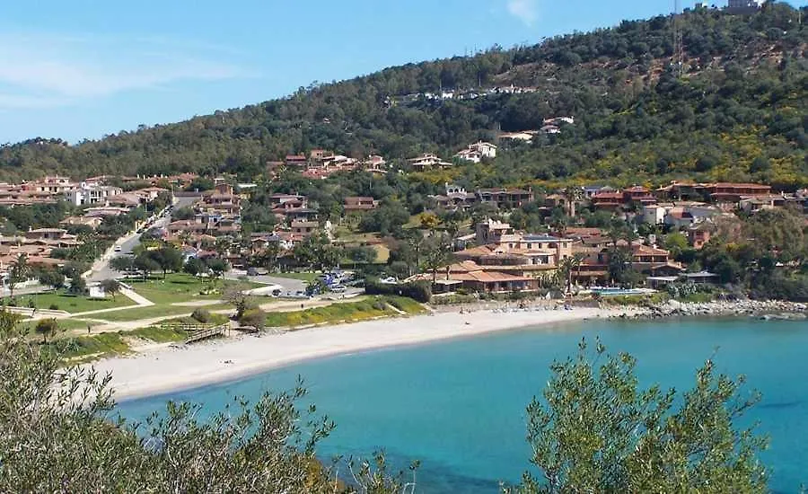 Bilocale 10 al mare con veranda Àrbatax Appartamento