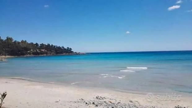 Bilocale 10 al mare con veranda Àrbatax