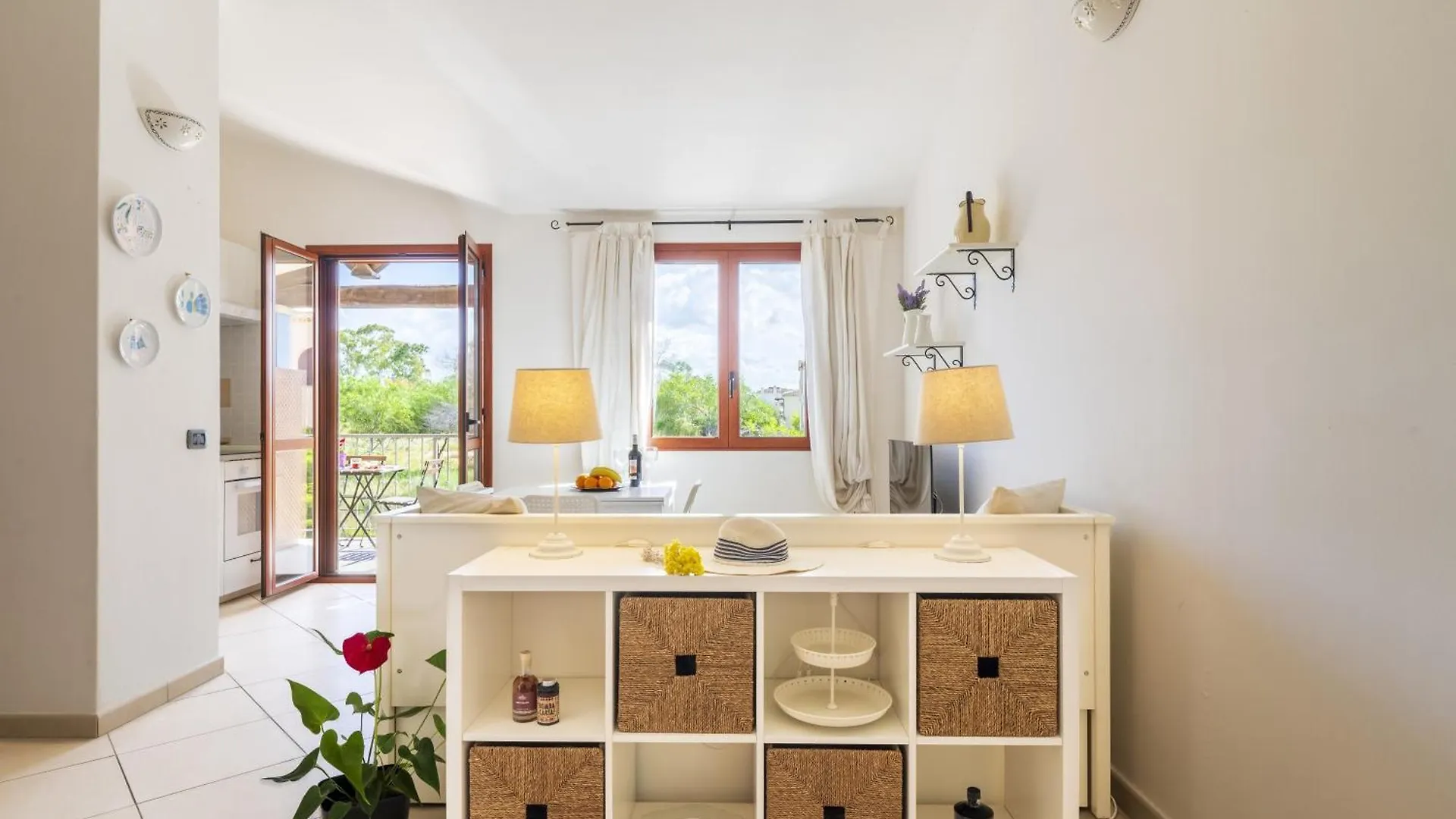 Appartamento Bilocale 10 al mare con veranda Àrbatax