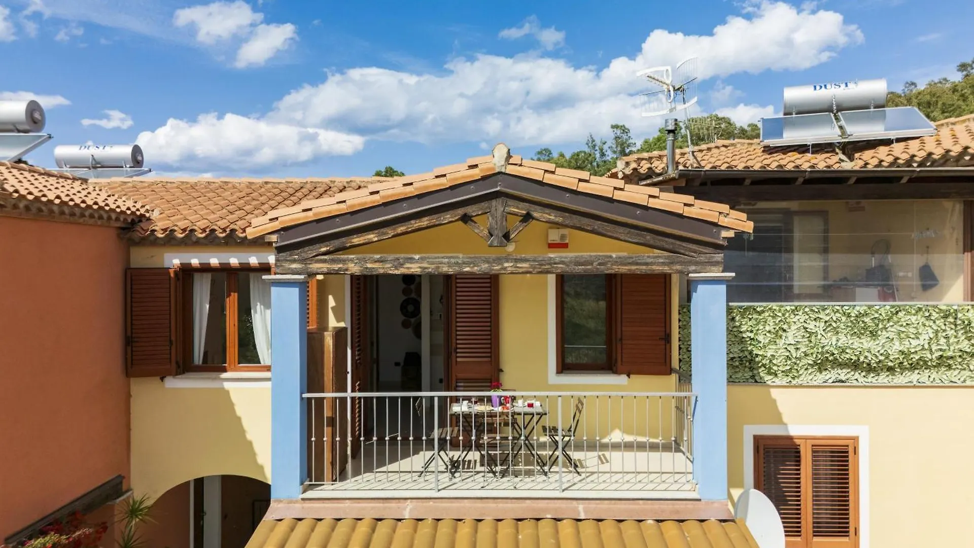 Bilocale 10 al mare con veranda Àrbatax